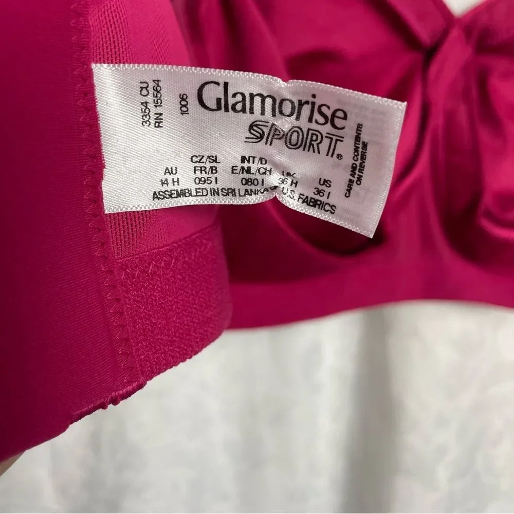 Glamorize MagicLift Seamless Wire-Free Sports‎ Bra